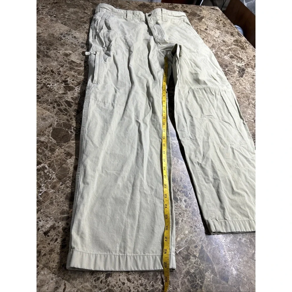 Columbia Vertex Mens Utility Cargo Pants 34x30 Khaki Beige Hiking